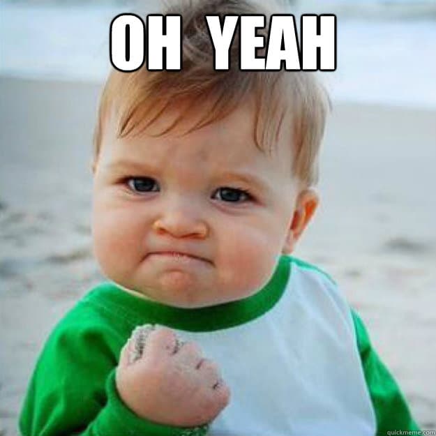 Oh yeah!